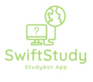 A green logo reading 'Swift Study; Studybot app'
